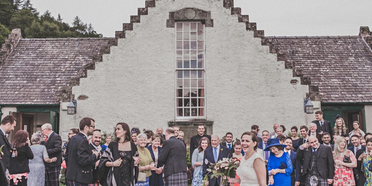 An A-Z of Incredible Scottish Wedding Venues:  The Molteno Hall, Fortingall