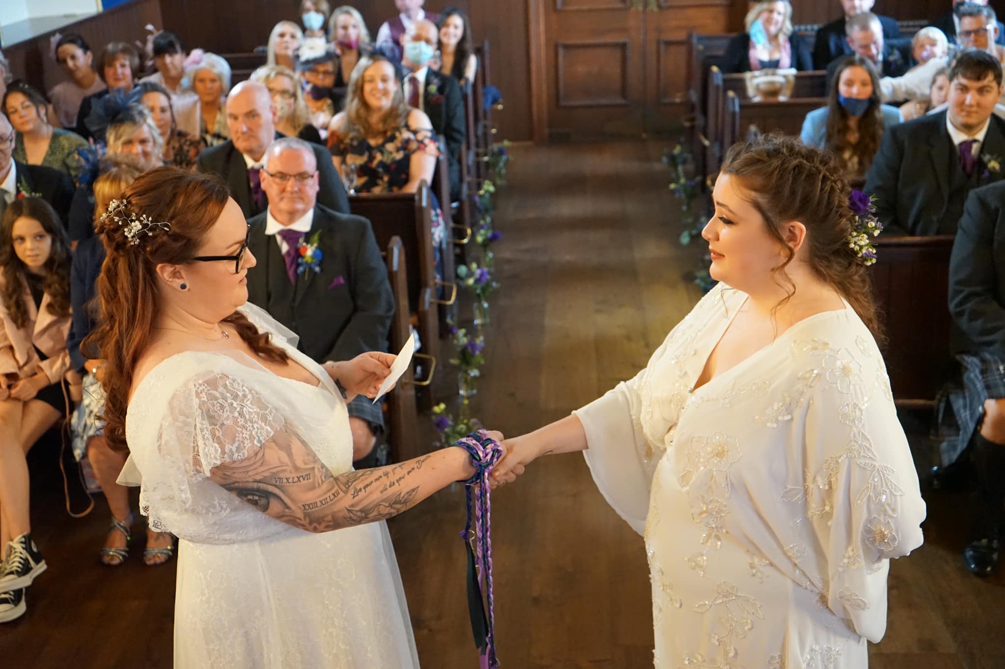 Ceremony With Handfasting Cords