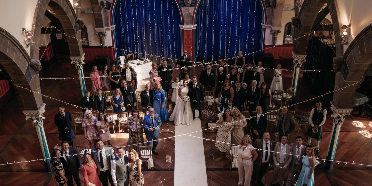 Real Life Wedding Love Stories – Katie and Murray at Oran Mor