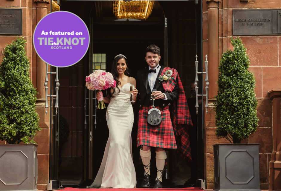 Real Life Wedding Love Stories – Sonia & David at Boclair House Hotel
