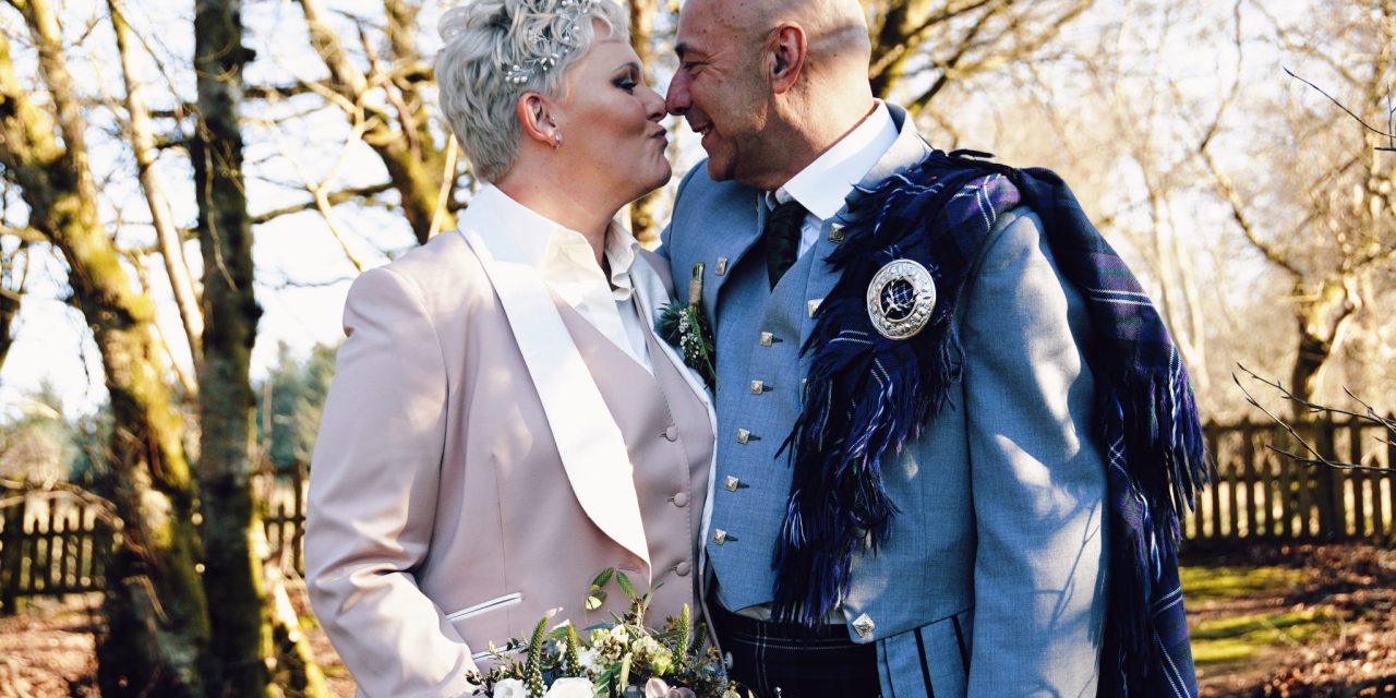 Real Life Wedding Love Stories – Carolien & Addy, Cauldhame Estate Dunblane