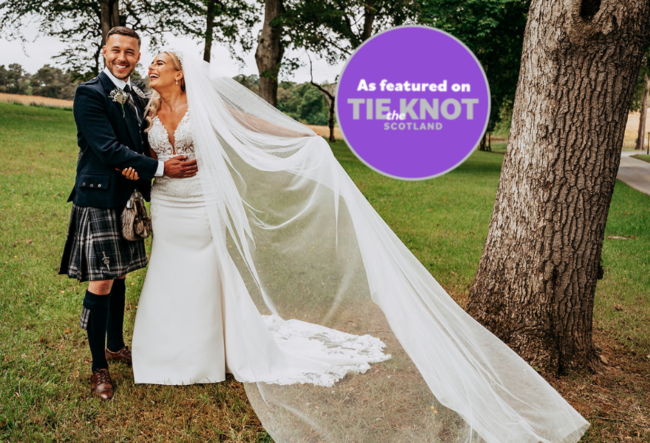 Real Life Wedding Love Stories – Natalie & Chris’s Enterkine House Wedding