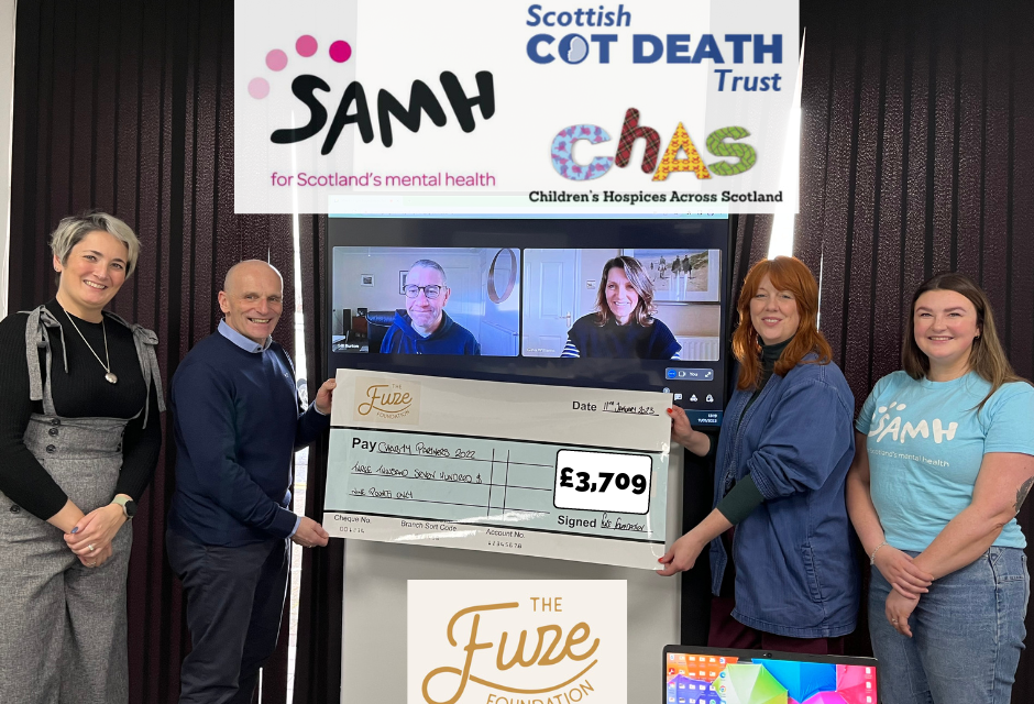 The Fuze Foundation – Quarterly Give Back – September to November 2022