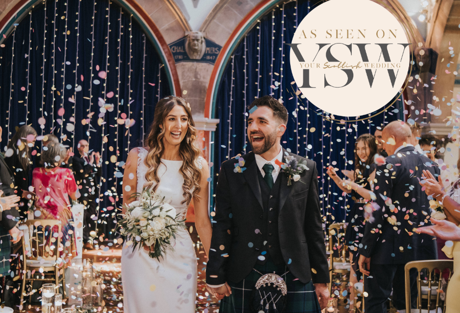 Real Life Wedding Love Stories – Karen & Mark’s Oran Mor Wedding