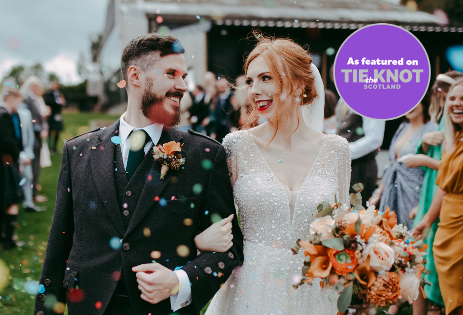 Real Life Wedding Love Stories – Jamie & Michelle’s Workshop at Boreland Wedding