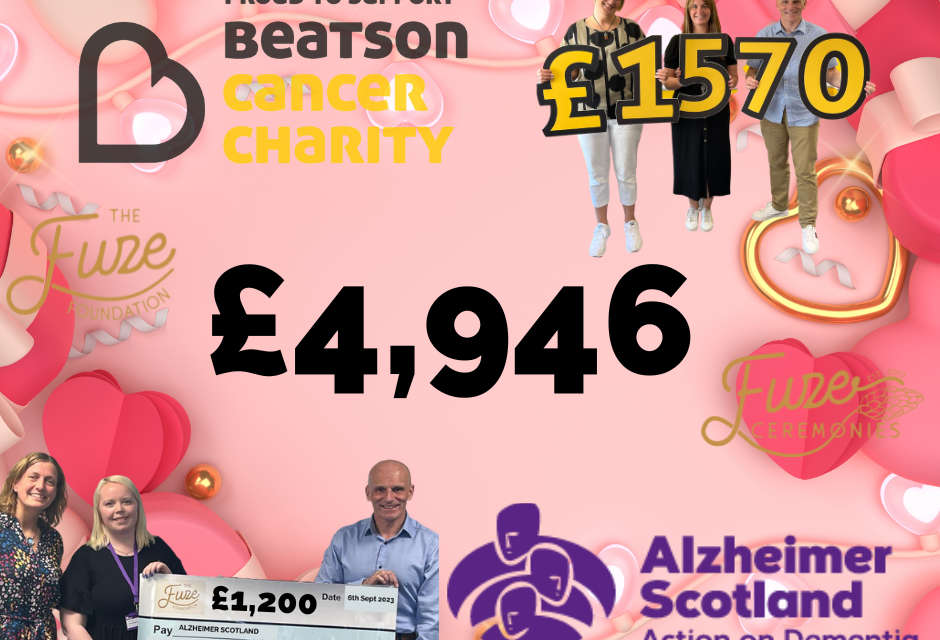 The Fuze Foundation £4,946 of Give Back March to August 2023