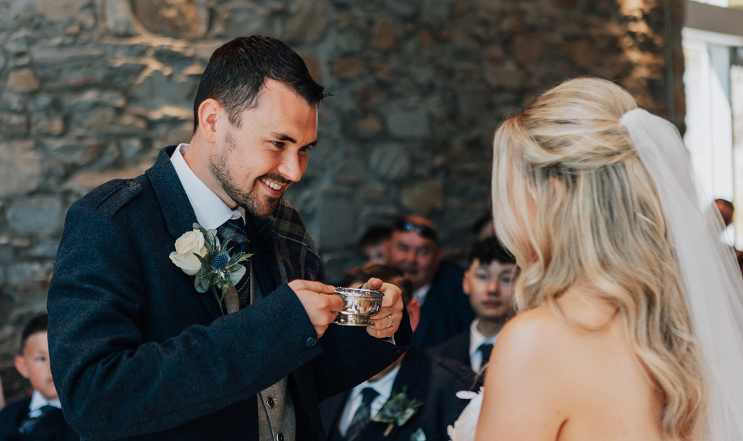 Symbolic Wedding Gestures – Drinking From The Quaich