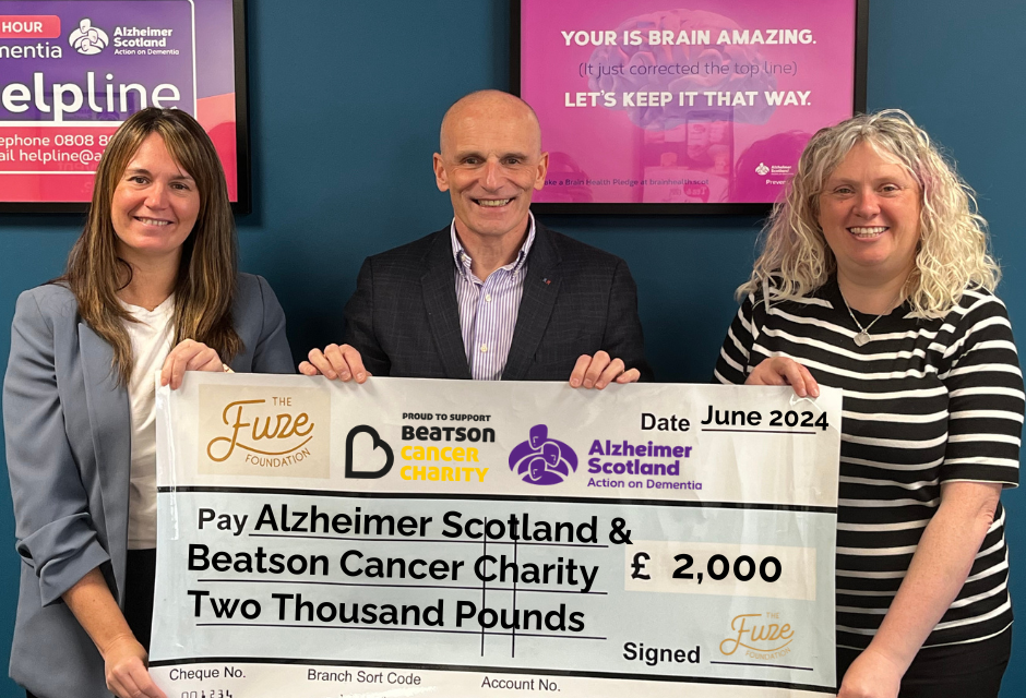 £2,000 of Give Back from The Fuze Foundation – Q1 March 2024 to May 2024