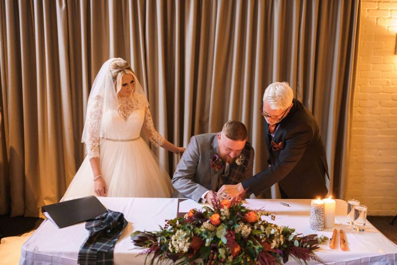 wedding bowfield john clark photos