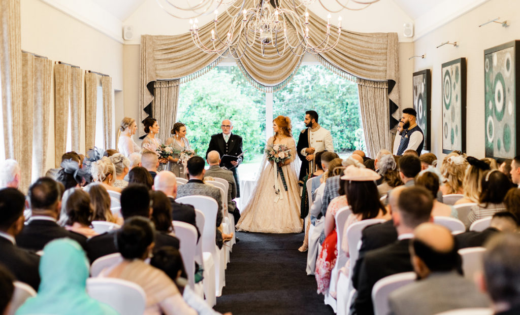 wedding ceremony views