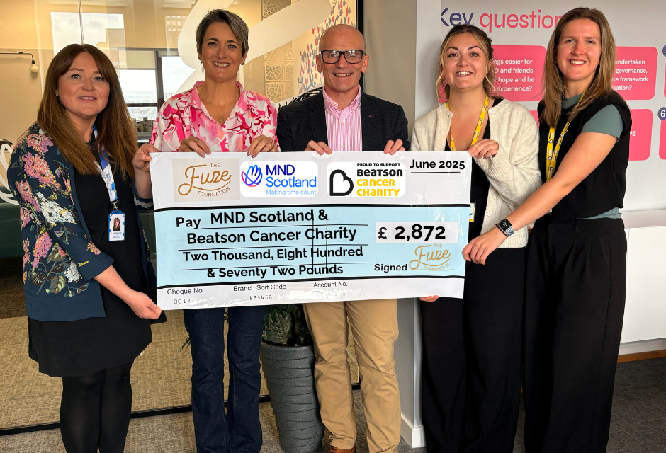 £2,872 of Give Back from The Fuze Foundation – Q1 March to May 2025